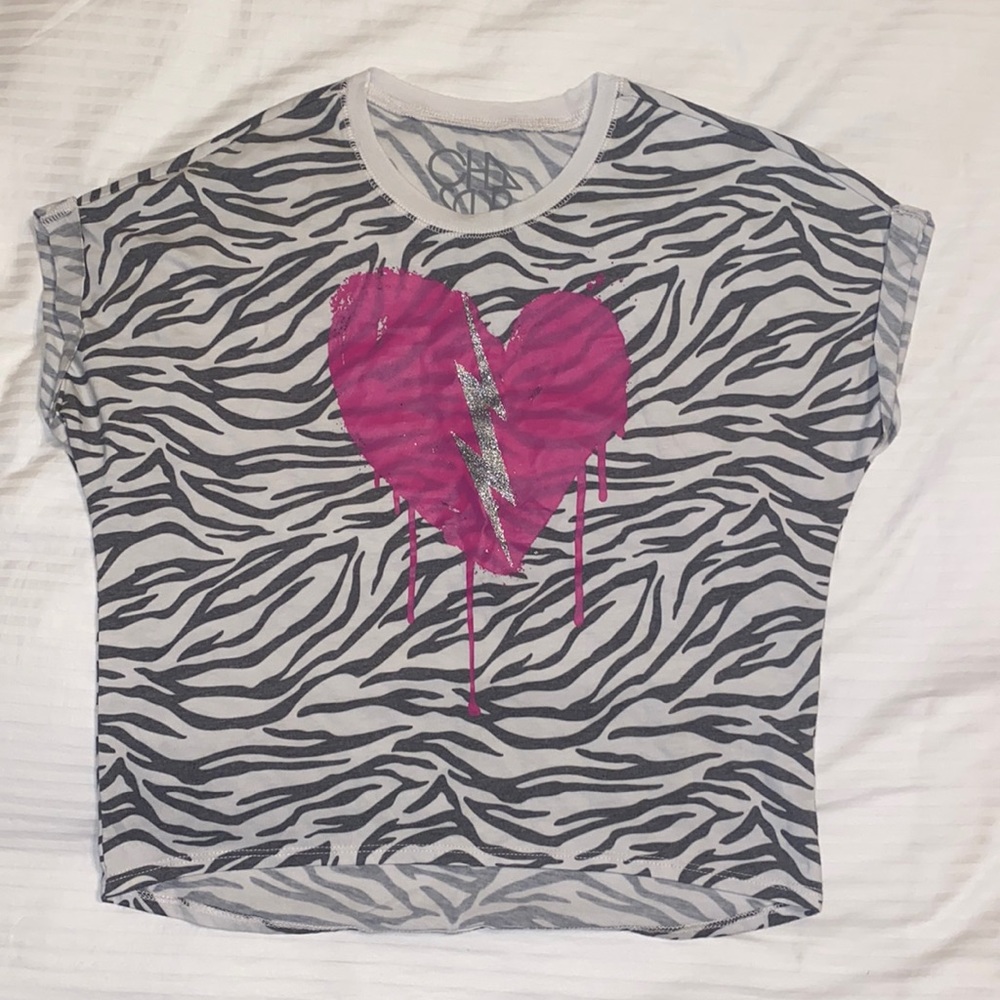 Chaser Brand, size 12, short sleeve.